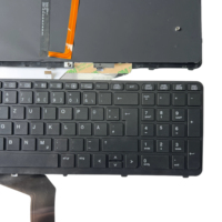Nouveau clavier d'ordinateur portable ZBook 15 G1/G2 17 G1/G2 rétroéclairé par LED, disposition allemande GR, ultra-fin, taille standard, PS/2, garantie 12 mois, noir