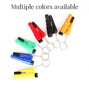 Herramienta de Escape de Emergencia 3 en 1 al por Mayor: Martillo Rompeventanas de Seguridad con Cortador de Cinturón para Coches con Cristales Rotos - Product Image 2
