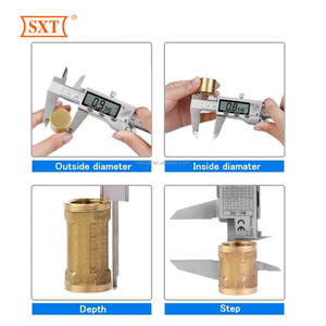 Calibrador Digital, Calibrador <span class=keywords><strong>Vernier</strong></span> de Acero Inoxidable, Micrómetro Digital con Pantalla LCD Grande - Product Image 5