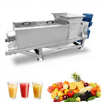 Presse à vis industrielle automatique, extracteur de jus haute performance pour lignes d'assemblage en usine, moteur 3KW, capacité personnalisable