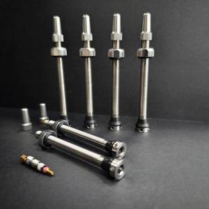 TOP Titanium Alloy <b>Tubeless</b> <b>Valve</b> 70mm Bicycle Presta <b>Valve</b> Bicycle Accessories - Product Image 3