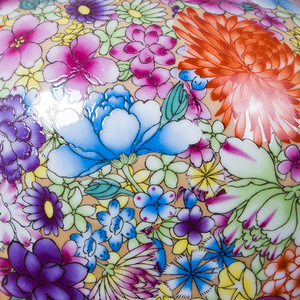 Pot en porcelaine émaillée nordique antique en céramique de Wanhua avec couvercle peint à la main Design Art déco pour la décoration de la maison ou de l'hôtel - Product Image 4
