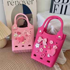 Bolsas de Playa de EVA Disponibles en Varios Colores, Bolsos Kawaii para Niñas Pequeñas, Bolsa Impermeable con Orificios para Viaje - Product Image 2