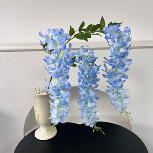 Flores Artificiales Trident <span class=keywords><strong>Wisteria</strong></span> <span class=keywords><strong>Sinensis</strong></span> para Decoración de Bodas, Arcos de Pared, Interiores y Exteriores, Suministros para Arreglos Florales - Product Image 5