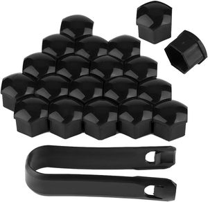 20 + 1 capuchon d'écrou de roue en plastique écrou de roue <span class=keywords><strong>cache</strong></span> anti-poussière - Product Image 1