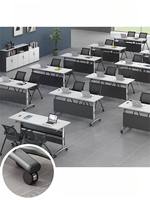 Table de formation modulaire pliable moderne en gros, bureau mobile de haute qualité