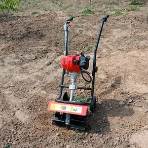 Mini Cultivator Pertanian Mini Tiller Putar Pertanian dan Taman Berjalan Traktor Kultivator