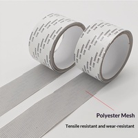 Ruban de réparation pour moustiquaire en polyester, haute adhérence, anti-moustiques, avec trous de drainage, résistant aux insectes, facile à nettoyer, léger