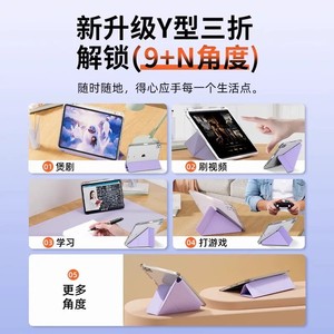 เคสใสอะคริลิกแบบพับได้ ป้องกันการงอ สำหรับ <span class=keywords><strong>iPad</strong></span> รุ่นที่ 11 A16 และรุ่นที่ 10 Air 6Y ผลิตในจีน ด้วยแม่พิมพ์ส่วนตัว - Product Image 2