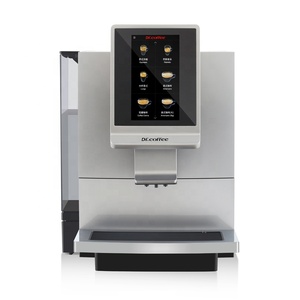 Dr.Coffee F08 Silver Color Automatic Commercial Bean to Cup Espresso Machine Commerical Espresso Machine - Product Image 1