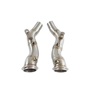 Contach Downpipe pour <span class=keywords><strong>Alfa</strong></span> Romeo Giulia <span class=keywords><strong>Stelvio</strong></span> <span class=keywords><strong>Quadrifoglio</strong></span> 2.9T Downpipe 2017 + - Product Image 6