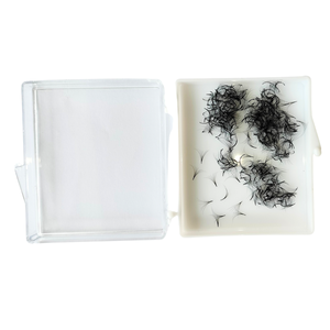 2023 Promade superventas 3D 500 ventiladores extensiones de pestañas naturales de alta calidad súper suave personalizado OEM ODM - Product Image 4