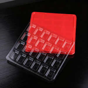 Brigadeiros กล่องพลาสติกใส24รูสำหรับสัตว์เลี้ยงถาดใส่อาหารกำหนดได้เอง - Product Image 1