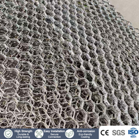 Grille en acier hexagonale résistante à la chaleur, maille de support réfractaire durable