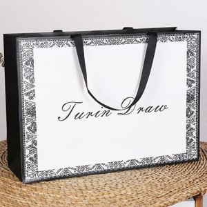 Sac à main en papier spécial personnalisé très vendu cadeau bijoux vêtements boutique sac impression logo vente en gros prix fabriqué au Vietnam - Product Image 3