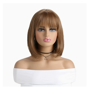<span class=keywords><strong>ทรง</strong></span><span class=keywords><strong>ผมบ๊อบ</strong></span>เทียมของสุภาพสตรีทันสมัยพร้อมวิกผม<span class=keywords><strong>หน้าม้า</strong></span>ตรงสีทองอ่อน - Product Image 3