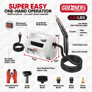 <span class=keywords><strong>Nettoyeur</strong></span> <span class=keywords><strong>vapeur</strong></span> portable à main, grande capacité 1600 ml, haute température et pression, pour voitures et tapis - Product Image 6