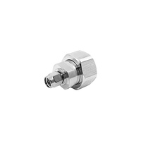 Hochwertiger gerader Stecker für 4, 3-10 Adapter Werkseitige Lieferung 4,3/10 Mini Din Stecker Impedanz 50Ohm RF Kupfer