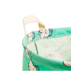 Grande <span class=keywords><strong>toile</strong></span> pour enfants panier à linge licorne design pliable boîte de rangement pour bébé panier pour pépinière garçons filles boîte à jouets maison - Product Image 5