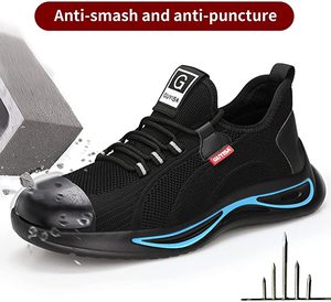 <span class=keywords><strong>Scarpe</strong></span> con punta in acciaio <span class=keywords><strong>per</strong></span> uomo Sneakers da lavoro leggere indistruttibili <span class=keywords><strong>per</strong></span> <span class=keywords><strong>donna</strong></span> <span class=keywords><strong>scarpe</strong></span> antinfortunistiche <span class=keywords><strong>comode</strong></span> a prova di foratura - Product Image 2