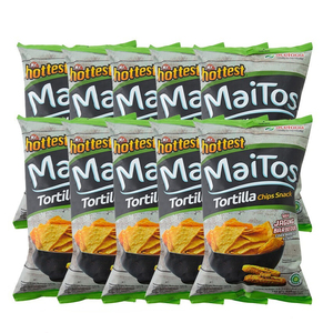 140g Snacks Indonesios Maitos, Chips de Tortilla Crujientes con Sabor a Barbacoa - Product Image 6