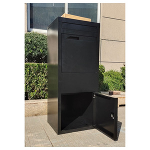 WELDON Buzón de Exterior Grande para Entrega de Paquetes, Buzón Grande para Correo, Cartas y Paquetería, Buzón Metálico Inteligente para el Hogar - Product Image 6
