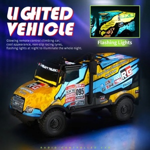 SANJOYO UJ99-ZK01 ZK02 Véhicule de Simulation pour Enfants, Voiture Électrique Télécommandée RC 20m, 10km/h, Véhicule de Transport RC Cool 1/35 avec Éclairage - Product Image 3