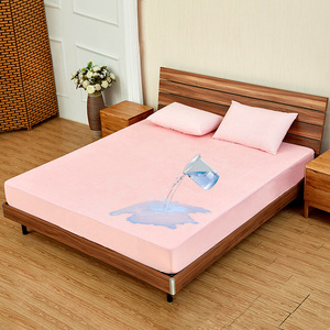 Protector de colchón de bambú de tamaño completo, Sábana bajera impermeable, cubierta de colchón, almohadilla suave de calidad Premium - Product Image 6