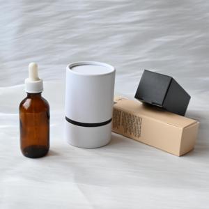 化妆品包装用定制化妆纸包装盒艺术纸折叠化妆盒 - Product Image 4