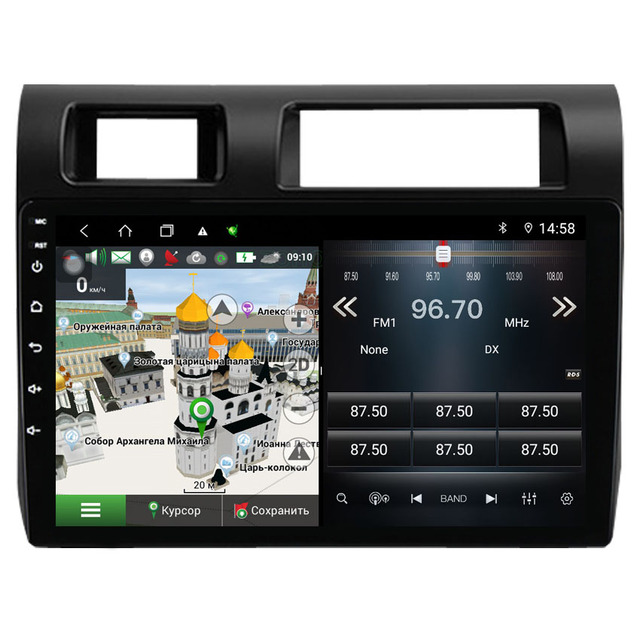 DSP 4G Head Unit Android for Toyota Land Cruiser 70 GPS Navigation Stereo Car Radio Video Multimedia Player Autoradio LC 70
