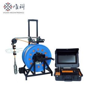 Vicam 50mm Pan Tilt Rortaion Borehole Camera 200m Water Well Camera With Manual Focus and Depth Counter Function - Product Image 2