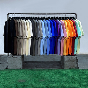 T-shirts surdimensionnés en coton 100% de 270 g/m², 23 couleurs, impression personnalisée du fabricant MT2604, t-shirt lourd - Product Image 1