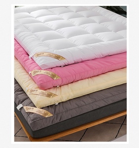 <strong>King</strong> <strong>Size</strong> Bed <strong>Topper</strong> Thickened Quilted <strong>Memory</strong> <strong>Foam</strong> Mattress Soft Sleep Surface with Folding Feature - Product Image 1