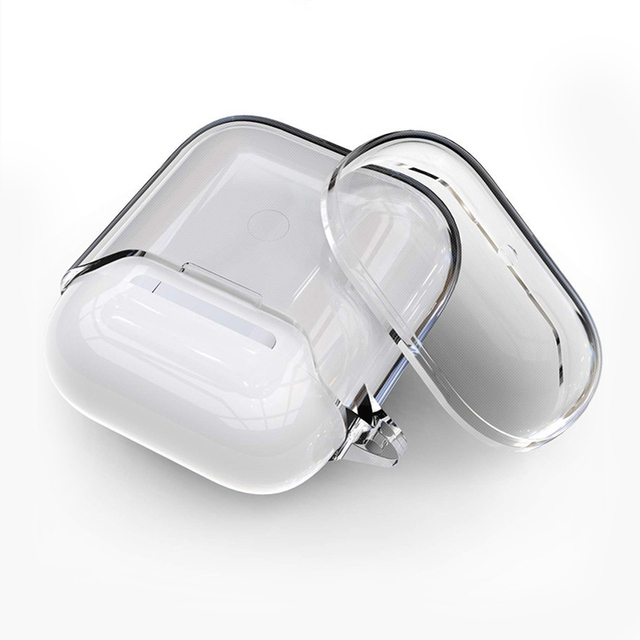 Factory Wholesale Anti-Drop Protective Soft Clear Charging Blank Case Cover for Airpods 4 Customized Logo Pattern