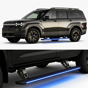 Marchepieds électriques automatiques en alliage d'aluminium avec éclairage LED coloré pour Hyundai Santa Fe 2024+ - Product Image 2