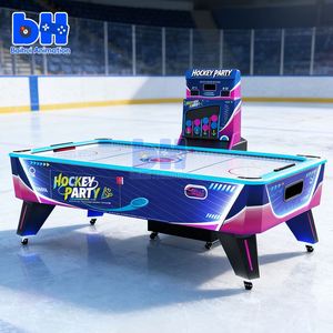 Baihui Animation Arcade Game Equipment Electric Indoor Double Player Hardware Acrylic Air Hockey Game Machine Coin Operated Game - Product Image 6