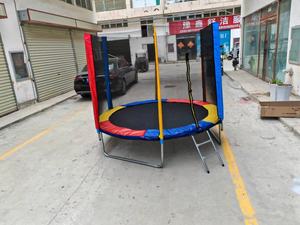 Trampolín Redondo con Red Protectora Colorida y Cama Elástica <span class=keywords><strong>para</strong></span> Niños, Diversión en Interiores y Exteriores, <span class=keywords><strong>Ejercicio</strong></span> y Gimnasio, <span class=keywords><strong>Precio</strong></span> <span class=keywords><strong>de</strong></span> Fábrica - Product Image 6