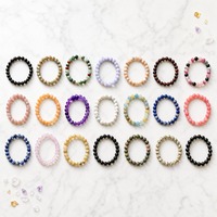 Bracelets en cristal naturel de haute qualité en gros, perles écologiques, billes de quartz polies pour la guérison, artisanat pour cadeaux et décoration