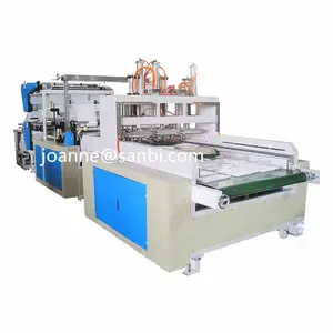 Six Lines Full Automatic PE Biodegradable Plastic t shirt shopping bag making machine