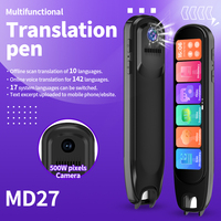 Nuevo Lápiz Traductor de Idiomas MD27 2025 con Integración de ChatGPT, Dispositivo de Traducción de Voz, Lápiz Escáner de Lectura para el Aprendizaje