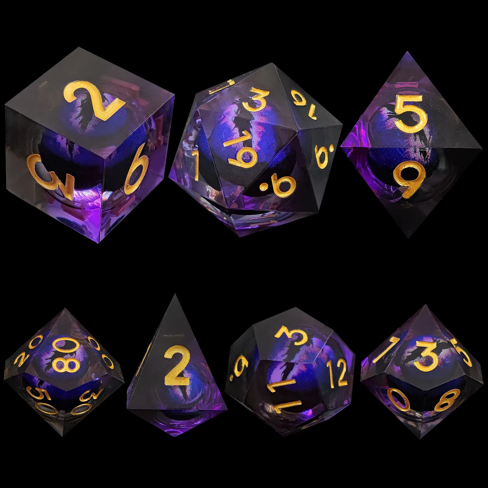Longane violet noir