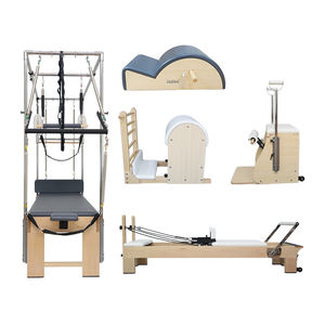 Lit de base de Pilates de Studio en bois d'érable <span class=keywords><strong>Machine</strong></span> de réformateur de Pilates avec tour Cadillac Trapèze Wunda Chaise Baril d'échelle - Product Image 1