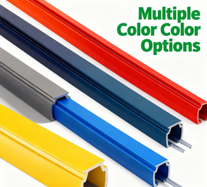 מסילת וילון מסגסוגת אלומיניום איכותית עם מחבר צולב לתקרה, אביזרי מחבר צולב למסילת וילון - Product Image 5