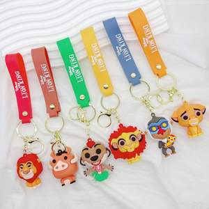 Llavero de El Rey León, Películas Estadounidenses, Llavero 3D de El Rey León, Llavero de Goma de PVC - Product Image 1