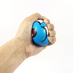 Custom Logo Custom Color Eco-Friendly PU Cartoon Shape Stress <b>Ball</b> Soft <b>Squeeze</b> Hand Therapy Office Anxiety Toy Promotional - Product Image 4