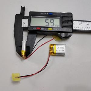 แบตเตอรี่ลิเธียมโพลิเมอร์แบบชาร์จได้ 701520 701522 <span class=keywords><strong>3</strong></span>.7V 250mah Li-ion Lipo พร้อมแผงวงจรป้องกัน (PCB) - Product Image 4