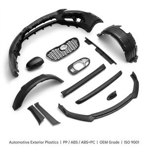 Fabricant de composants de pare-chocs avant/arrière en ABS PC de qualité automobile certifiés IATF 16949, moulage par <span class=keywords><strong>injection</strong></span> plastique personnalisé Bairun - Product Image 1