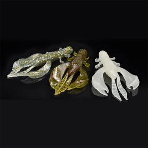 Mồi câu cá nhà máy OEM nhựa mềm câu cá mồi 88mm 6.3g Silicone craws Tôm mềm thu hút PVC chuồn chuồn ấu trùng Crawler mồi - Product Image 4