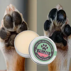 Bálsamo hidratante para nariz de patas de animais de estimação OEM/ODM/Bálsamo e manteiga para patas ecológicos para cães e gatos de marca própria 100% orgânicos naturais