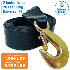 Cuerda de Remolque de Grado Marino con Gancho para Remolque de Barcos y Cabrestante Marino, para Rescate Externo - Product Image 4